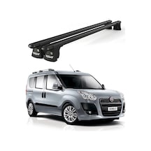 Trio-ı Fiat Doblo 2000-2009 Uyumlu Siyah Kilitli Ara Atkı 135cm Port Bagaj Tavan Barı