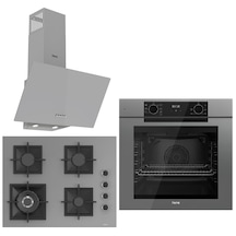 Ferre Fryart QEP63CPR - SC408-WFA- D088 Ankastre Set Gri