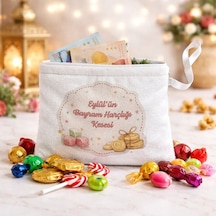 Bk Gift Kişiye Özel İsimli Çocuk Lüks Bayram Harçlık Ve Şeker Kesesi -2, İsimli Bayram Kesesi, Bayram Hediyesi Kobitmeyencom36825 Bk Gift