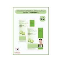 Dermal Nemlendirici ve Pürüzsüzleştirici Salatalık Özlü Kolajen Maskesi 2 x 23 G