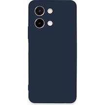 Vivo Y28 Uyumlu Kılıf First Silikon - Lacivert