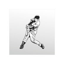 Folyo Sticker Beyzbol 90 Cm Uzunluk Karışık Renkli