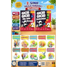 2.sınıf Oku Anla Yorumla + Problemler + Meraklı Minik Hikaye Seti