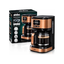 Sinbo Scm-9042 2in1 Filtre Kahve Makinesi 14 Fincan 1.8 Lt Dijital Ekran Bronz