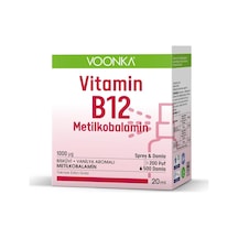 Voonka Vitamin B12 Metilkobalamin Damla-Sprey 20 Ml