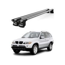 Trio-ı Bmw X5 E53 2004-2007 Uyumlu Kilitli Ara Atkı 135cm Port Bagaj Tavan Barı