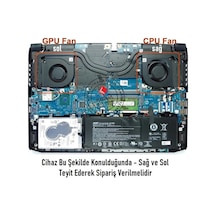 Acer Nitro 5 An517-52-71v7 Notebook Cpu+gpu Fanı Takım - V1-5v Sağ-sol Set