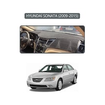 Hyundai Sonata 2009-2015torpido Koruma Halısı Gri Kenar