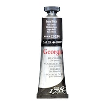Georgian Yağlı Boya Goc 38Ml Ivory Black 034