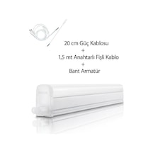 Philips 9W Anahtarlı Linea Led Armatür 6500K Beyaz