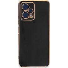 Xiaomi Redmi Note 12 Pro 5g Uyumlu Kılıf Volet Silikon - Siyah
