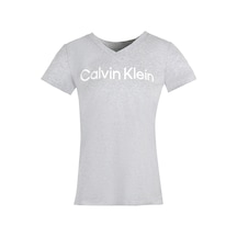 Calvin Klein Calvın Kleın Kadın T-shırt Pfbt2280-lwm Gri