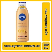 Güneşsiz Bronzlaştırıcı Vücut Losyonu 250ml, 7 Günde Etki