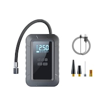 Reedark Sıcaklık Kontrollü Akıllı Arabalara Uygun Kablosuz Hava Pompası - 4000mah Pil, Otomatik Durma, Led Işık Ve Akıllı Basınç Ölçümü Siyah