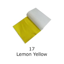 Varak Kaplama Yaprak Metalik Folyo 9x9cm 10lu 17 Lemon Yellow R5799f-17 Karışık