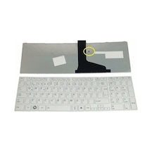 Toshiba Satellite L850-15m C855-28h C850d-10k Beyaz Notebook Klavye