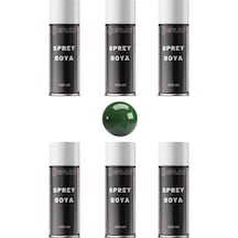 6 Adet Ral 6002 Yaprak Yeşil Sprey Boya 400 Ml