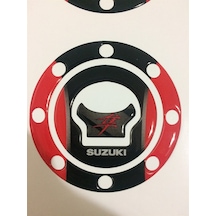 Hayabusa Depo Kapak Sticker Kırmızı 99-07