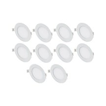 10 Adet 12 Watt Slim Led Panel Gün Işığı Metal Kasa Diğer