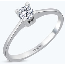 Altınbaş Altın Tektaş Yüzük Yzss012-24875 Çok Renkli