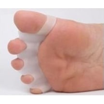 Ayak 5 Parmağı Ayıran Silikon Makaralı Bunyon 1 Çift