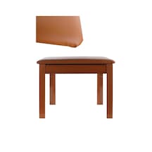 Midex Tbx-144or Üst Kalite Piyano Taburesi Gizli Bölmeli Turuncu Renk 32x54x48 Açık Bej