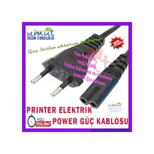 Teyp Işıldak Tv Lcd Tv Fişi 2 Pin Power Kablo 2 Uçlu Güç Kablosu