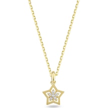 Goldkupe 14 Ayar Altın Taşlı Yıldız Kolye 1.68 Gr-5493