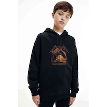 Tshirthane Metallıca Death Magnetıc Metal Rock Baskılı Unisex Çocuk Sweat Siyah