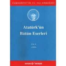 Atatürk'Ün Bütün Eserleri Cilt: 9 (1920) 9789753433556