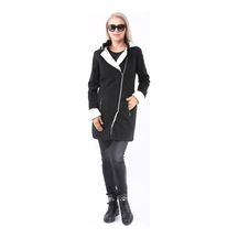 Barbora Kışlık Günlük Kaşe Kadın Kaban 819siyah