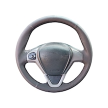 Ford Fiesta 2011 spor desen direksiyon kılıfı siyah dikiş