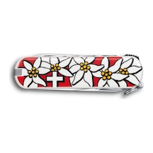 Victorinox 0.6463.840 Nailclip 580 Edelweiss Desenli Tırnak Makaslı Kamp Çakı Çok Renkli