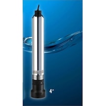Dayuan 1.1 Hp-220v-motorlu Kademeli 4" Derinkuyu Dalgıç Pompa+20 Mt. Kablo