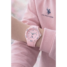 U.s.polo Assn 2 Yıl Saat&saat Garantili 3 Atm Suya Dayanıklı Genç Ve Çocuk Kol Saati Us.g2146.3 Pembe