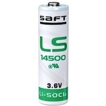 Saft LS14500 AA 3.6 V Li-SOCI2 Lityum Kalem Pil