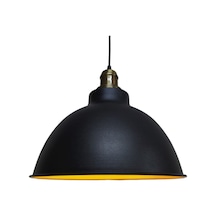 Mylights Retro Rustik Eskitme Askılı Metal Sarkıt Avize Siyah