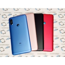 Tkgz Xiaomi Redmi Note 6 Pro Kasa Arka Pil Batarya Kapağı (Yan Tuşlar)