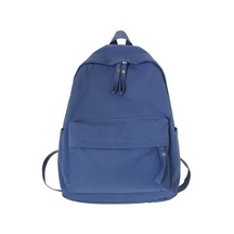 Wezone Genç Kızlar İçin Şık Ve Konforlu Sırt Çantası - Büyük Kapasiteli Okul Çantası MAvi