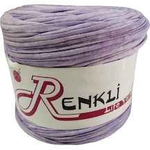 Abarta Renkli Penye İpi-lila-beyaz 1 Adet