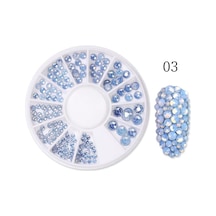 Ur Sugar Blue Mavi İ Süsleme Taş Seti