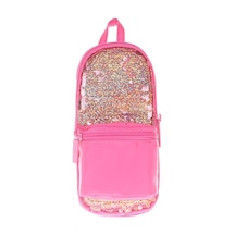 Kaukko Kalem Çantası Magıcal Junıor Bag Pullu-pembe K2479 Çok Renkli
