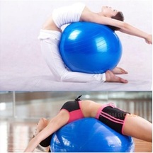 Pilates Topu - Pompa Hediyeli 65 Cm Renkli