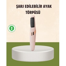 İki Hızlı Elektrikli Ayak Törpüsü Pürüzsüz Topuk Bakımı Mh-hs1777-6505