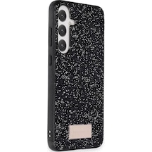 Onegif Samsung Galaxy A25 5g Bright Simli Kapak - Siyah