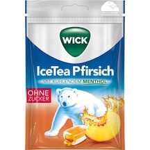 Wick Icetea Pfirsich Mit Kühlendem Menthol 72 G