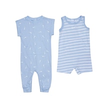 Nike Nıke Romper Bebek Çocuk Tulum 56n047-u8k Mavi