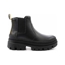 Black Leather Kadın Bot & Bootie Cat0111121503 Black