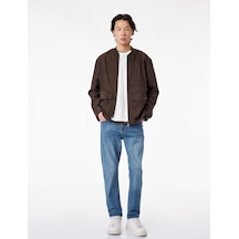 Koton Normal Bel Slim Fit Jean Pantolon - Brad Jean Orta İndigo 6sam40215nd
