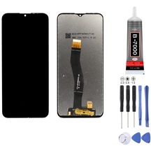 General Mobile Gm10 Uyumlu Lcd Ekran Çıtasız Siyah + Montaj Kiti